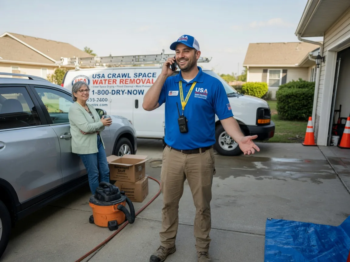 Crawl Space Water Removal Columbus, KS FAQs